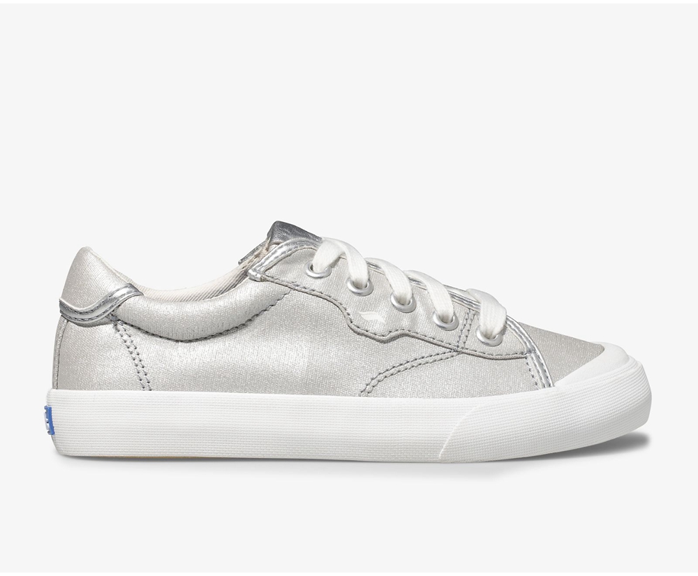 Keds Sneakers Silver - Crew Kick 75 - Kids WJHSFK-512